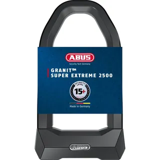 ABUS GRANIT Super Extreme 2500 Bügelschloss inkl. USH 2500 Halterung