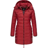 Marikoo Damen, Winter Steppmantel Abendsternchen Dark Red Gr. S - S