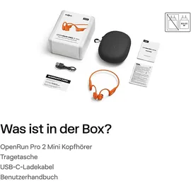 Shokz OpenRun Pro 2 Mini Orange