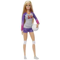 Barbie Made to Move - Volleyballspielerin-Puppe mit Trikot und