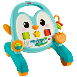 Mattel 2-in-1 Musikalischer Pinguin Lauflernwagen