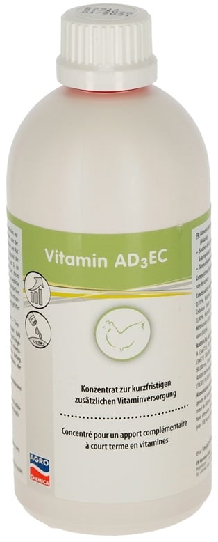 Vitaminkonzentrat AD3EC, 500ml, für Legehennen