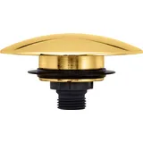 Duravit Ausstattungs-Set Push-open Ventil, Gold poliert