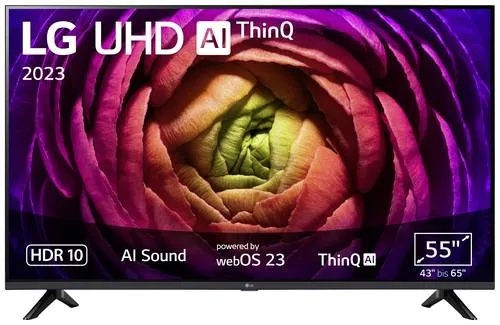 LG Electronics 4K Smart UHD TV 55UR73006LA LCD-TV 139.7cm 55 Zoll EEK G (A - G) UHD, Smart TV, WLAN,