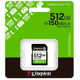 Kingston Canvas Select Plus Gen3 150MB/s C10 UHS-I U3 V30