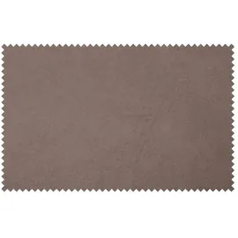 HIMOLLA Trapezsofa Leder 3-Sitzer Braun