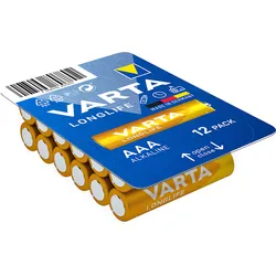 Varta Micro AAA Longlife Micro AAA Batterie 4703 LR03 Big Box (12er)