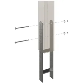 SKANHOLZ Friesland Hybrid Set 14 5,57 x 7,08 m schiefergrau inkl. Abstellraum