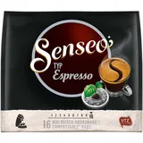 Senseo ESPRESSO Kaffeepads, Arabicabohnen kräftig,