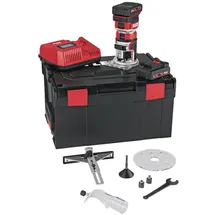 Flex 531635 CER 18.0-EC/2,5-Set inkl. 2. Akku Kanten- und Oberfräse 18 V, mit Nullfunktion)