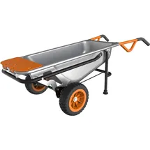 Worx WG050 Aerocart 8-in-1 Funktion: Sackkarre mit Vollgummireifen, Gartenkarre, Tragehilfe, Müllbeutelhalter uvm.