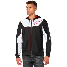 Alpinestars Sessions V3 Kapuzenjacke Herren Schwarz/Weiß/Rot XL