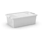 KIS Aufbewahrungsbox BI Box transparent B/H/L: ca. 35x19x55 cm weiß, transparent