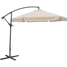 Garden Pleasure Ampelschirm Ø 300 cm creme