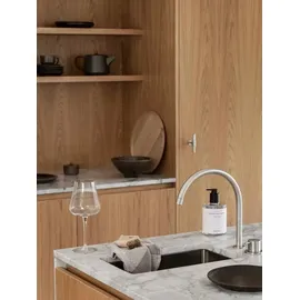 BLOMUS Tablett Peasy Ø 38 cm Edelstahl Schwarz L (Large)