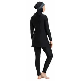 Zoggs Badeanzug Damen Schwarz/Grau 40