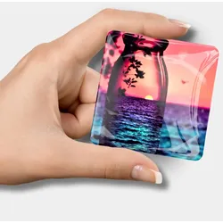 Cover Minder - Roter Sonnenuntergang