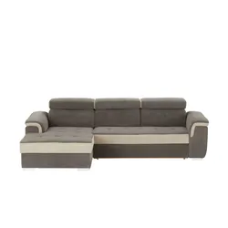 Ecksofa  Aversa ¦ grau ¦ Maße (cm): B: 178 H: 102 T: 274