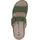 CAPRICE "Caprice Pantoletten Veloursleder", Damen, Gr. 36, grün, Veloursleder, Schuhe Pantolette