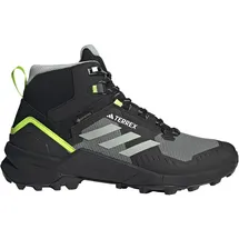 Adidas Terrex Swift R3 Mid GTX Herren Core Black / Wonder Silver / Lucid Lemon 44 2/3