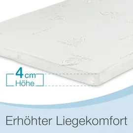 eloneo Visko-Mineralschaum Topper 90 x 190 x 4 cm
