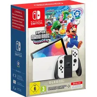 NINTENDO SwitchTM – OLED-Modell (weiß) + Super Mario Bros.TM Wonder Nintendo Switch Online 12-monatige (365-tägige) Einzelmitgliedschaft