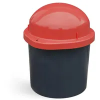 KUEFA Müllsackständer DUO Mini, 30L Mülleimer, Universaltonne, UV-Stabil, 30 Liter rot