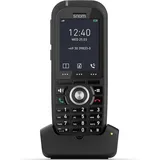 Snom M70 IP-DECT Schnurlos Robustes Mobilteil VoIP/SIP Bluetooth HD Alarmknopf Vibration Perfekt für den Außeneinsatz, *DECT-Basisstation erforderlich; Schwarz; 00004423