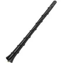 Alca Spiral Fat Antennen-Ersatzstab, 20cm, schwarz
