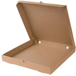 100x Pizza Karton, braun, 30cm