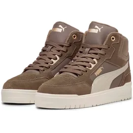 Puma Shuffle Downtown Mid Herren Flat Bronze/Desert Dust/Puma Gold 46