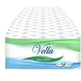 Vella Rollen Toilettenpapier Klopapier WC-Papier 3 lagig 150 Blatt Zellstoff