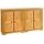 Home Affaire Sideboard HOME AFFAIRE "Lisa", beige (natur gebeizt, gewachst), B:158,5cm H:80cm T:35cm, Massivholz, Sideboards, Sideboard, Kommode aus massivem Kiefernholz, in 2 Breiten lieferbar