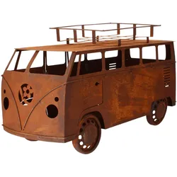 Lünemann Gartendeko Auto Bus 75x30x45cm