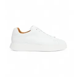 BOSS für Herren. 50497887 Bulton Lederschuhe weiß (42), Schnürsenkel, Lässig