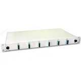 Lightwin LWL Spleißbox, 6x DSC Multimode, 50/125μm OM3 Pigtail