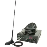 PNI Escort HP 8024 ASQ 12/ 24V + Antenne CB Extra 45 mit Magnet