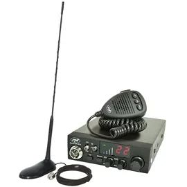 PNI Escort HP 8024 ASQ 12/ 24V + Antenne CB Extra 45 mit Magnet