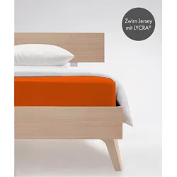 fleuresse Spannbettlaken "Comfort in Gr. 90x200, 140x200 oder 180x200 cm", Baumwolle-Elasthan Laken, für Matratzen bis 23 cm Höhe