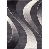 Mazovia Teppich CHEAP_K857A_2, 160x230, Kurzflor, Modern, Geometrisch grau 160x230