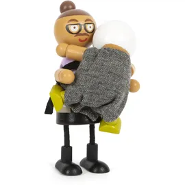 Small Foot Company Biegepuppen-Familie mit Baby