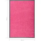 vidaXL Fußmatte 60 x 90 cm Rosa