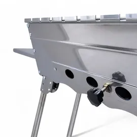 Grillpeter Mangal Khan Schaschlik Grill mit Grillrost