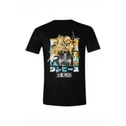 T-Shirt One Piece - Characters Pose (größe XL)