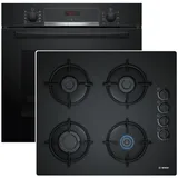 Bosch Backofen 3D-Heißluft eek a+ Gaskochfeld autark 60cm neu