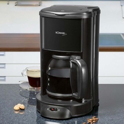 Bomann Kaffeemaschine Kaffeeautomat 1000 Watt 10 Tassen KA 1961 CB Dublin