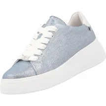 Rieker Plateau-Sneaker Blau 38