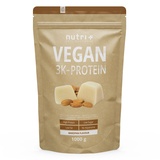 Nutri + Nutri+ Veganes Proteinpulver 3k - Eiweiß Protein Pulver 1kg 1000 g