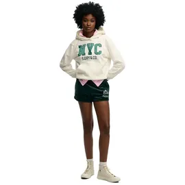 Superdry Country Club Varsity Sweatshirt Beige XL
