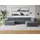 DOMO collection Wohnlandschaft DOMO COLLECTION "Topper, elegant und zeitlos, komfortabel, U-Form", grau (dunkelgrau), B:320cm H:78cm T:213cm, Sofas, Wohnlandschaft, wahlweise mit Bettfunktion
